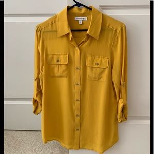 NWOT Banana Republic 100% silk blouse